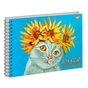 Альбом для малювання Yes А4 20 аркушів спіраль Sunflowers (130533) - зменшене зображення 1