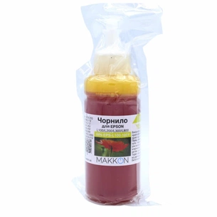 Чорнило Makkon для Epson L100/L200/L300/L800 100 мл yellow (IMN-EPS-L100-100Y) зображення 1
