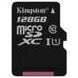 Карта пам'яті Kingston 128GB microSDXC Class 10 UHS| (SDC10G2/128GBSP) - зменшене зображення 1