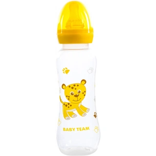 Пляшечка для годування Baby Team 0+ з латексною соскою 250 мл (1310) зображення 1