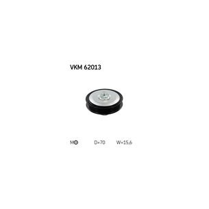 Ролик натягувача ременя SKF VKM 62013 зображення 1