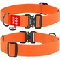 Нашийник для тварин WAUDOG Waterproof з QR паспортом XXL Ш 40 мм Д 43-70 см(помаранчевий) (28014) - зменшене зображення 4