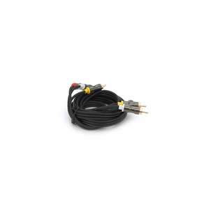 Кабель мультимедійний 3xRCA M to 3xRCA M 3.0m black VEGGIEG (YT-AV303) изображение 1