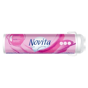 Ватні диски Novita Soft 120 шт. (4744246013153) зображення 1