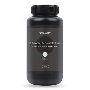 Фотополімерна смола Creality Resin, Water Washable Plus 500г, white (3302010044) зображення 1
