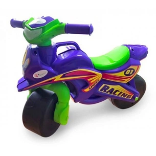 Біговел Active Baby Sport музичний зелено-фіолетовий (0139-016М) зображення 1