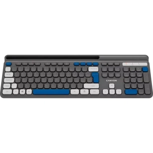 Клавіатура Canyon HKB-W03 Wireless UA Grey (CNS-HKBW03DG) зображення 1
