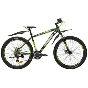 Велосипед Premier Tsunami 27 Disc 18" Black - Green 2018 (SP0004690) зображення 1
