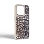 Чохол до мобільного телефона Harder Glamorous Croco Apple iPhone 15 Pro Grey Gold (ARM76762) - зменшене зображення 2