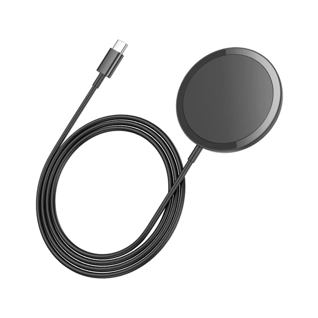 Зарядное устройство HOCO HOCO CW52 Enjoy magnetic wireless fast charging Black (6942007611367) - изображение 1