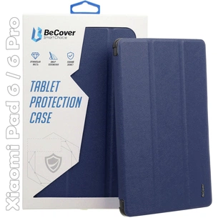 Чохол до планшета BeCover Smart Case Xiaomi Mi Pad 6 / 6 Pro 11" Deep Blue (709491) зображення 1