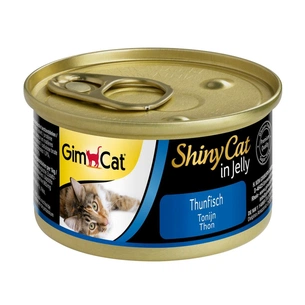 Консерви для котів GimCat Shiny Cat З тунцем в желе 70 г (4002064413280) зображення 1