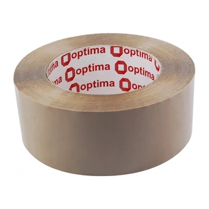 Скотч Optima 48 мм х 160 м х 40 мкм, коричневий (O45323) зображення 1