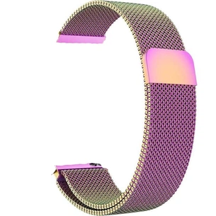 Ремінець BeCover Milanese Style для Xiaomi Amazfit Bip (20mm) Lite/Bip S Lite/GTR 42mm/GTS/TicWatch S2/TicWatch E/GTS 3/GTS 2 mini Rainbow (707686) зображення 1