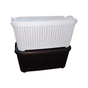 Кошик для зберігання Planet Household Flexi з кришкою білий 32 л (10550) - зменшене зображення 3
