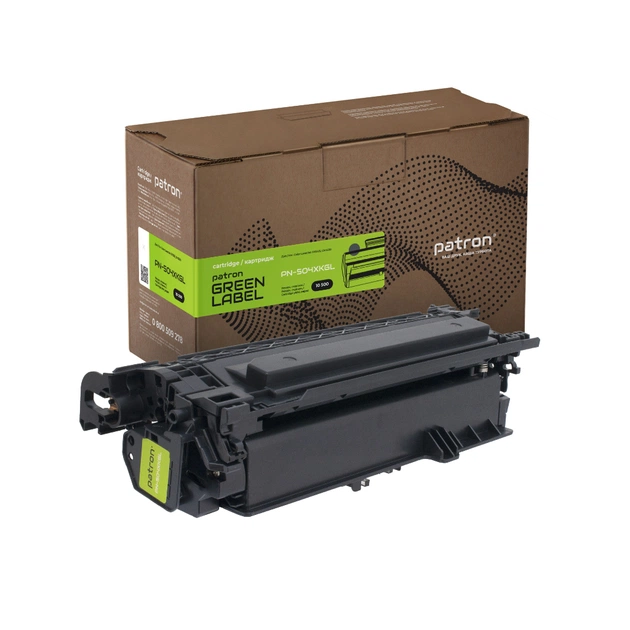 Картридж Patron HP 504X (CE250X) Green Label, black (PN-504XKGL) - зображення 1
