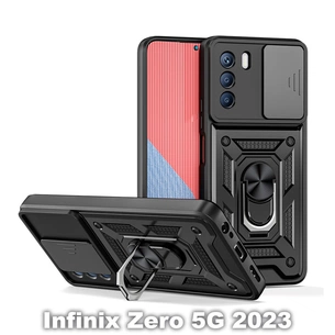 Чохол до мобільного телефона BeCover Military Infinix Zero 5G 2023 Black (709959) зображення 1