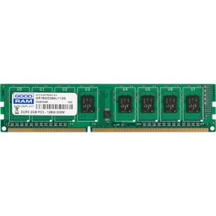 Модуль пам'яті для комп'ютера DDR3 2GB 1600 MHz Goodram (GR1600D364L11/2G) зображення 1