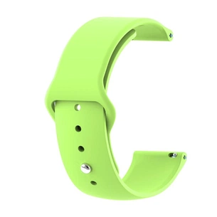 Силіконовий ремінець BeCover для Xiaomi iMi KW66/Mi Watch Color/Haylou LS01/Watch S1 Active Lime (706363) изображение 1