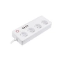 Мережевий фільтр живлення TUYA Smart 1.8м, 16A, 4*розетки/4*USB (HS082383) - зменшене зображення 1