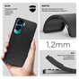 Чохол до мобільного телефона Armorstandart Matte Slim Fit Honor 90 Lite Black (ARM73691) - зменшене зображення 3