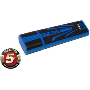 USB флеш накопичувач Kingston 64Gb DataTraveler R3.0 (DTR30/64GB) зображення 1