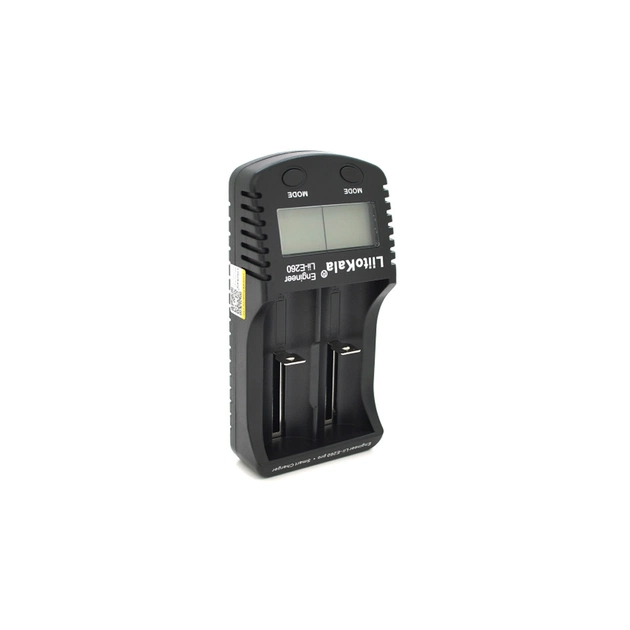 Зарядний пристрій для акумуляторів Liitokala 2 Slots, LCD display, Li-Ion, Ni-Mh, Ni-Cd, + AAAA, С, 10440/.../26650 (Lii-260) - зображення 1