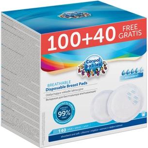 Вкладиш для бюстгальтера Canpol babies 140 шт (1/654) зображення 1