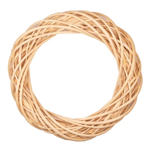 Різдвяний вінок YES! Fun ротанговий натуральний, 40 см (974234) picture 1