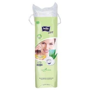 Ватні диски Bella Cotton Care з екстрактом алое 100 шт. (5900516401658) зображення 1
