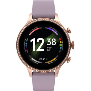 Смарт-годинник Fossil Gen 6 Purple Silicone (FTW6080) зображення 1