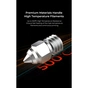 Хотенд (Сопло) Creality Nozzle Kit 8pcs High-end Copper Alloy (4008030046) - зменшене зображення 8