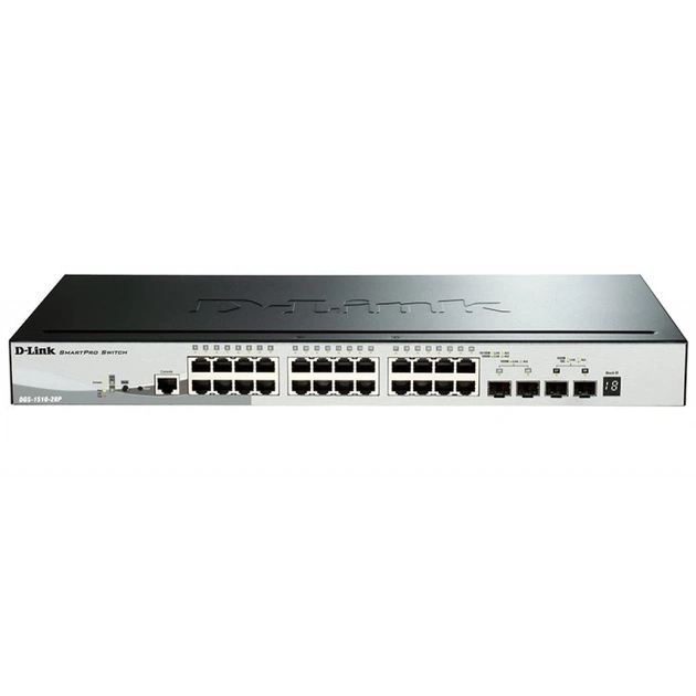 Комутатор мережевий D-Link DGS-1510-28P - изображение 1