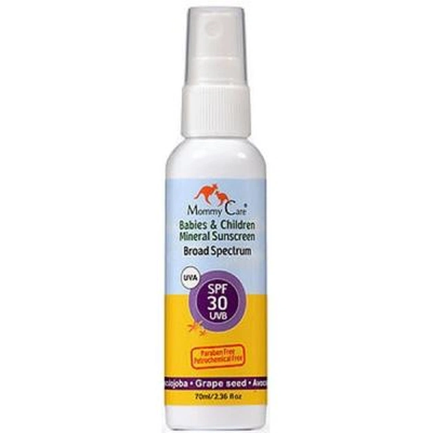 Лосьйон для дітей Mommy Care Мінеральний органічний сонцезахисний SPF-30 70 мл (952867) - изображение 1