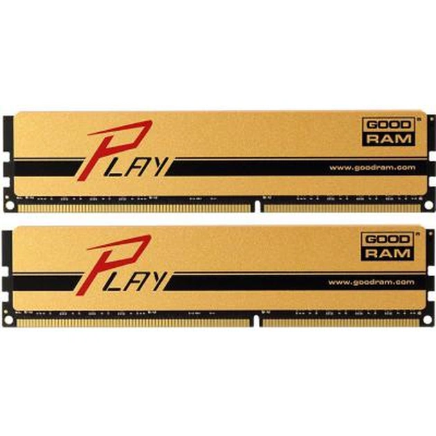 Модуль пам'яті для комп'ютера DDR3 8GB (2x4GB) 1600 MHz Goodram (GYG1600D364L9/8GDC) - зображення 1