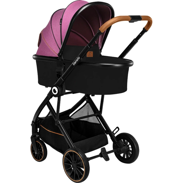 Коляска Lionelo 2 в 1 Riya Pink Violet (LO-RIYA 2IN1 PINK VIOLET) - изображение 1