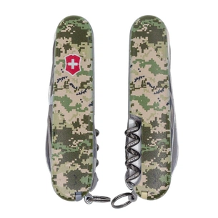 Ніж Victorinox Huntsman Army 91 мм Піксель + Лого (1.3713.3_W3941p) зображення 1