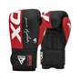 Боксерські рукавички RDX Rex F4 Red/Black 16 oz (BGR-F4R-16OZ) - зменшене зображення 2