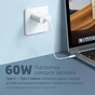 Кабель Remax Wanbo Series с кейсом и переходниками 6в1 60W White (RC-190) - уменьшенное изображение 4