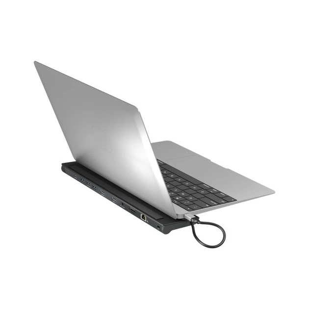 Порт-реплікатор J5create Dock-Station USB-C 10-in-1 (HDMI/PD/USB-A/USB-C/LAN/картридер/audio) (JCD542-N) - picture 8