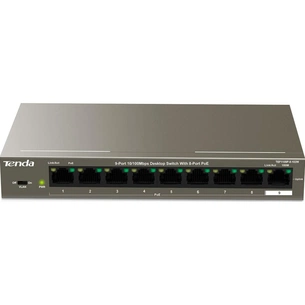 Комутатор мережевий Tenda TEF1109P-8-102W зображення 1