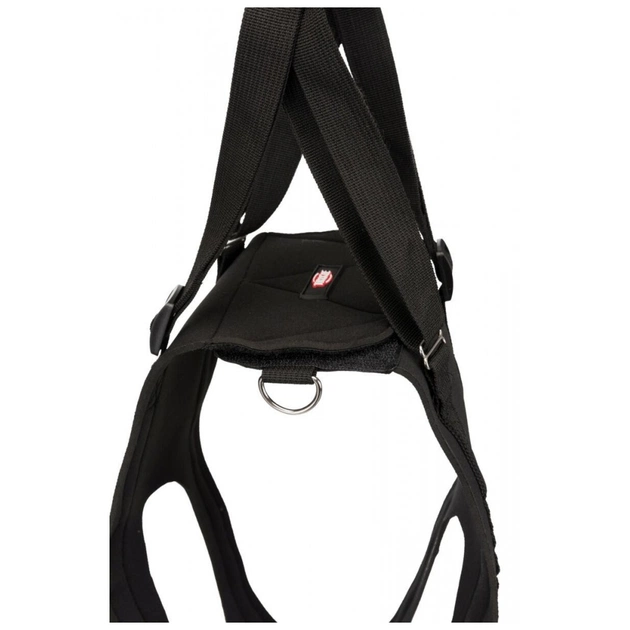 Шлея для собак Trixie Пояс підтримуючий неопреновий чорний M: 55 - 65 см (4053032407459) - picture 4