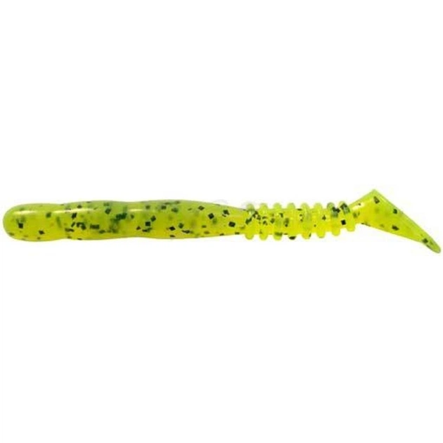 Силікон рибальський Reins ROCKVIBE SHAD 4" 419 Chart Pepper 12 шт (1552.07.19) - зображення 1