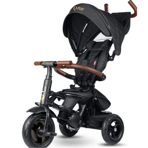 Дитячий велосипед QPlay Rito Deluxe Складаний Триколісний Black (S380-17RitoDeluxeBlack) зображення 1