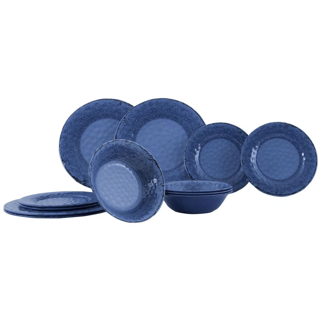 Набор для пикника Gimex Tableware Stone 12 Pieces 4 Person Azure (6917104) (DAS303881) - изображение 1