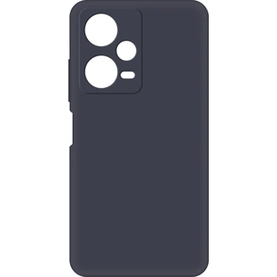 Чохол до мобільного телефона MAKE Xiaomi Redmi Note 12 Pro+ Silicone Obsidian Black (MCL-XRN12PPOB) зображення 1