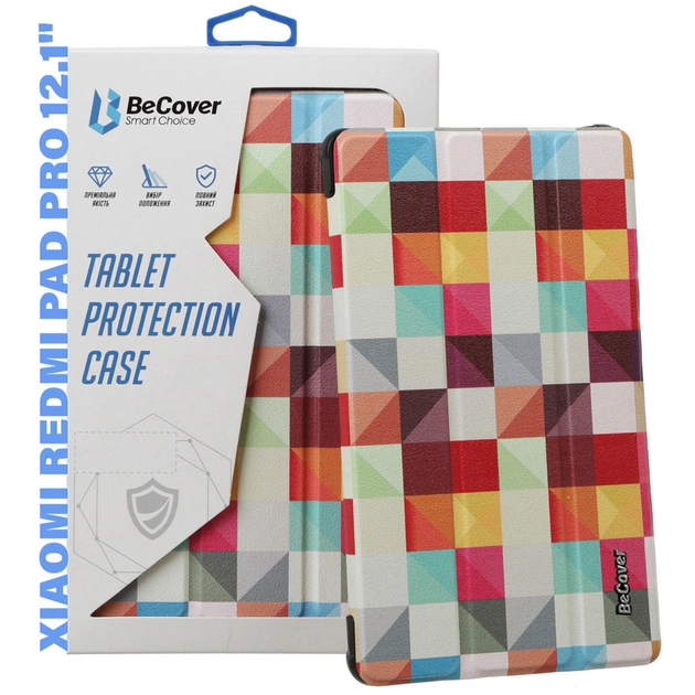 Чохол до планшета BeCover Smart Case Xiaomi Redmi Pad Pro 12.1'' Square (711312) - изображение 1