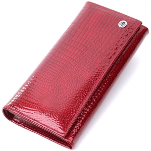 Гаманець ST Leather З натуральної шкіри Червоний (22680) изображение 1