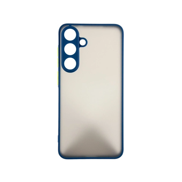 Чохол до мобільного телефона Dengos Matte Samsung Galaxy S25 Plus (Blue) (DG-TPU-MATT-163) - зображення 1