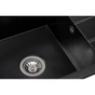 Мийка кухонна GRANADO LINARES black shine (gr0801) - зменшене зображення 4